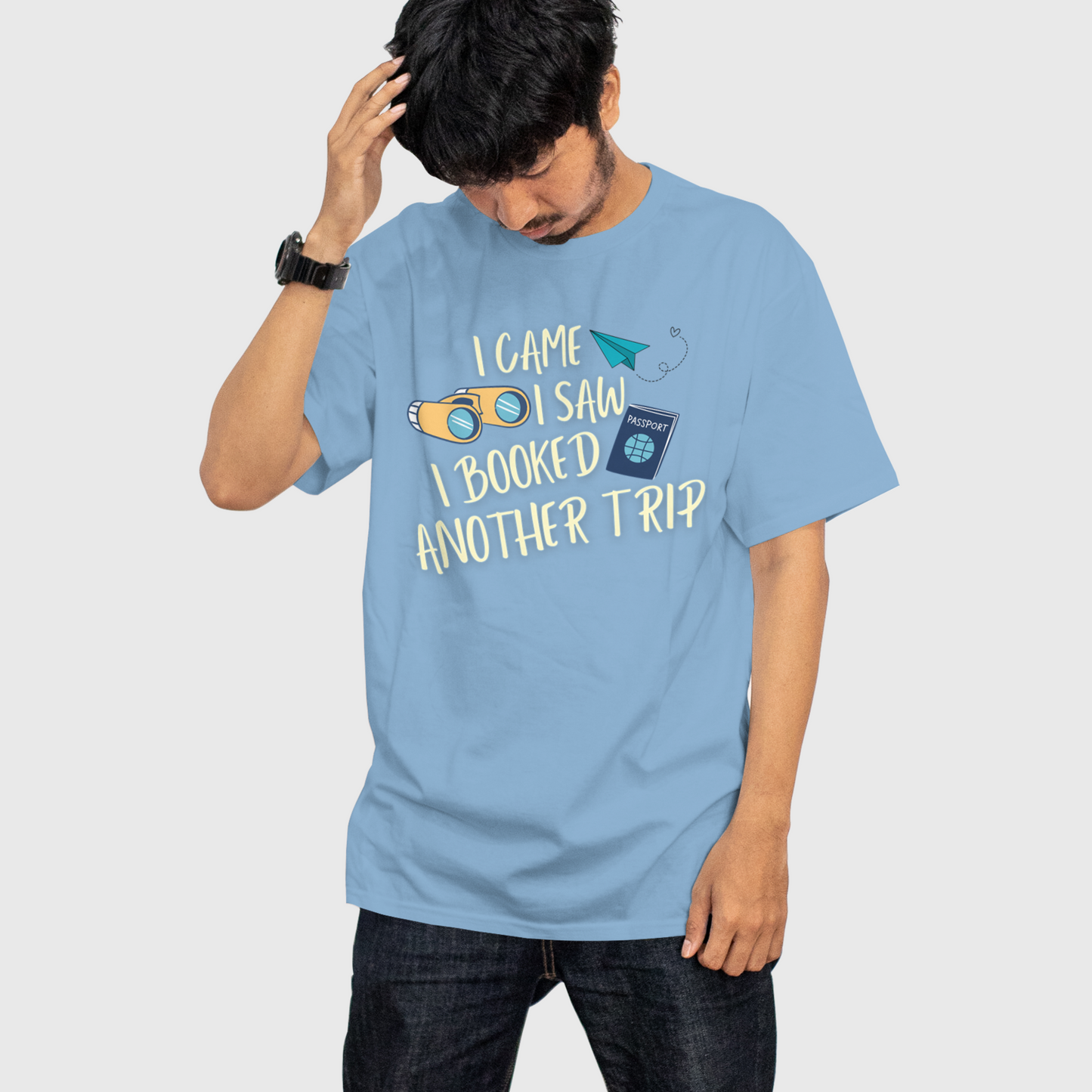 Booked another trip oversized T-shirt