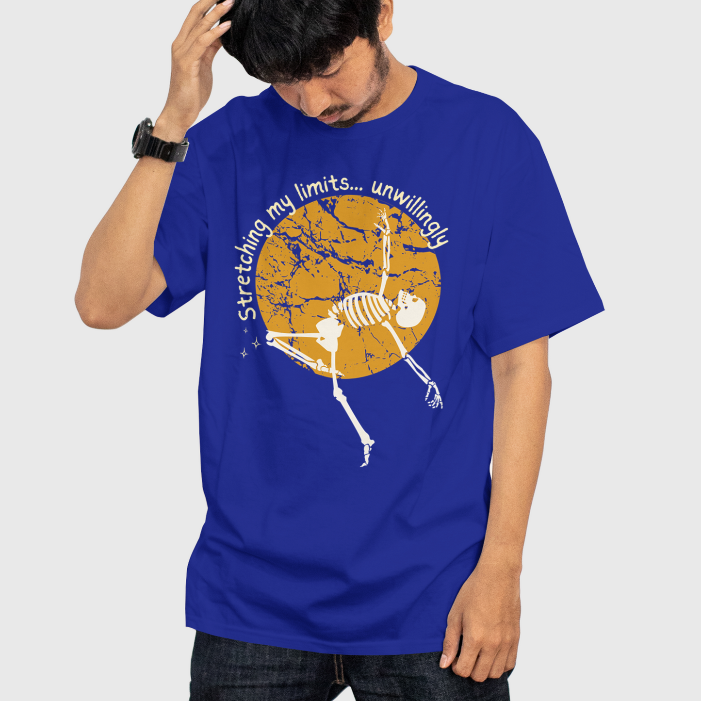 Stretching limits Unisex oversized T-shirt