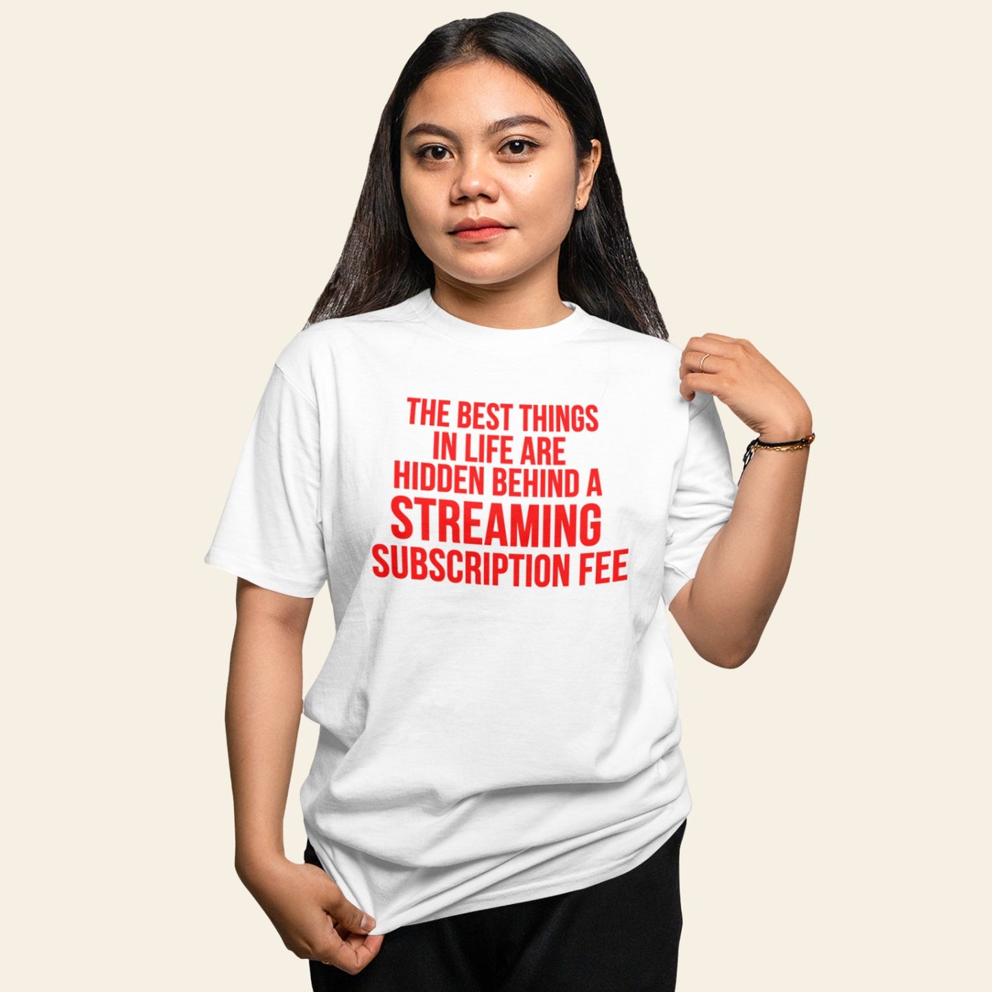 Sarcastic netflix inspired t-shirt by The Grumpy Ninja