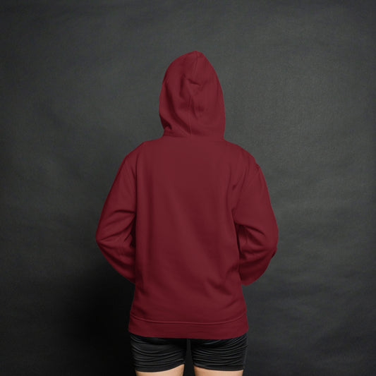 unisex funny winter hoodie with soft fleece and a cozy relaxed fit
