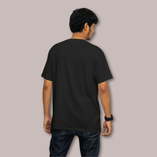 Relaxed fit oversized t-shirt featuring a sarcastic coffee quote for everyday wear.