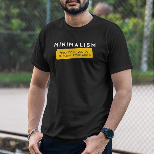 Minimalism unisex T-shirt