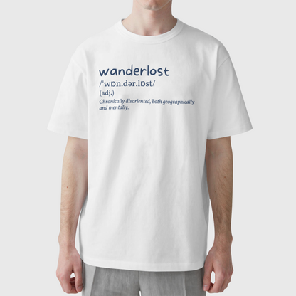 Wanderlost oversized T-shirt