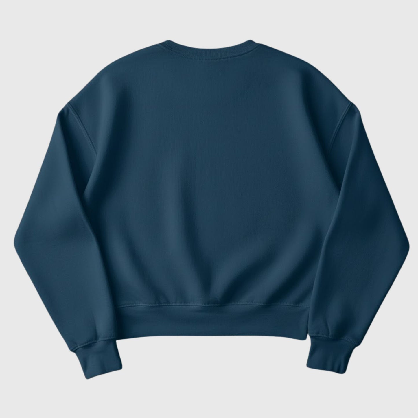 back view of a funny unisex sweatshirt that says “Your Opinion Is Not in My Code” – Moodwear collection.