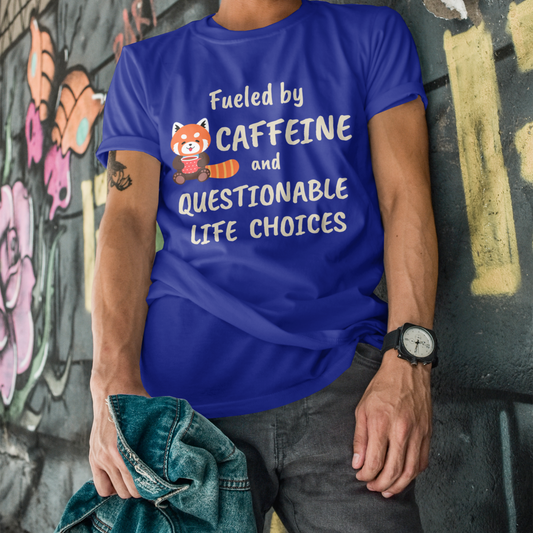 Fueled by caffeine oversized T-shirt