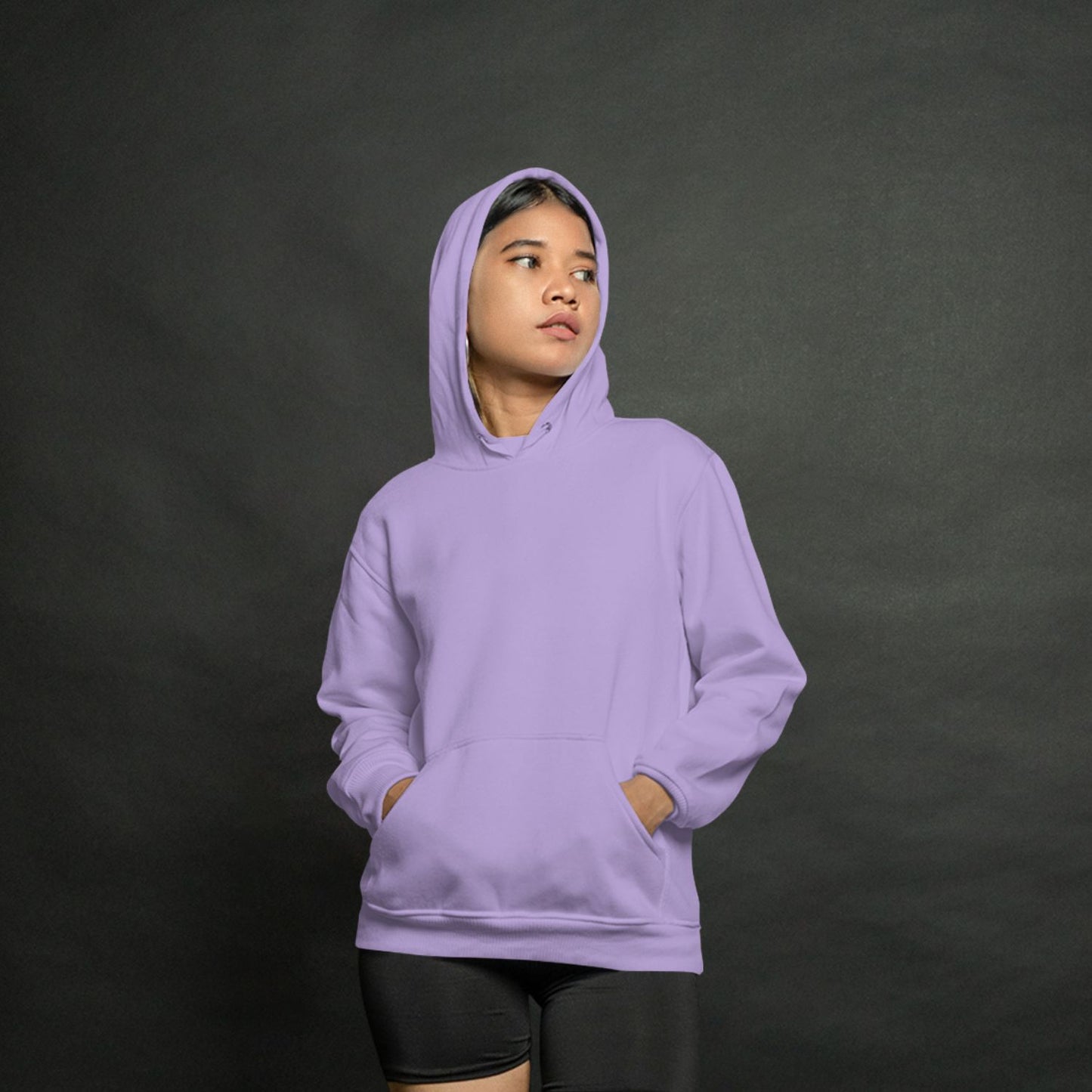 cute cozy hoodie with soft fabric and warm relaxed fit for winter days