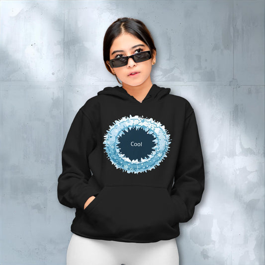 oversized comfy hoodie designed for winter layering and everyday comfort