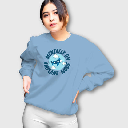 Cozy wanderlust sweatshirt for travel lovers and adventure seekers.