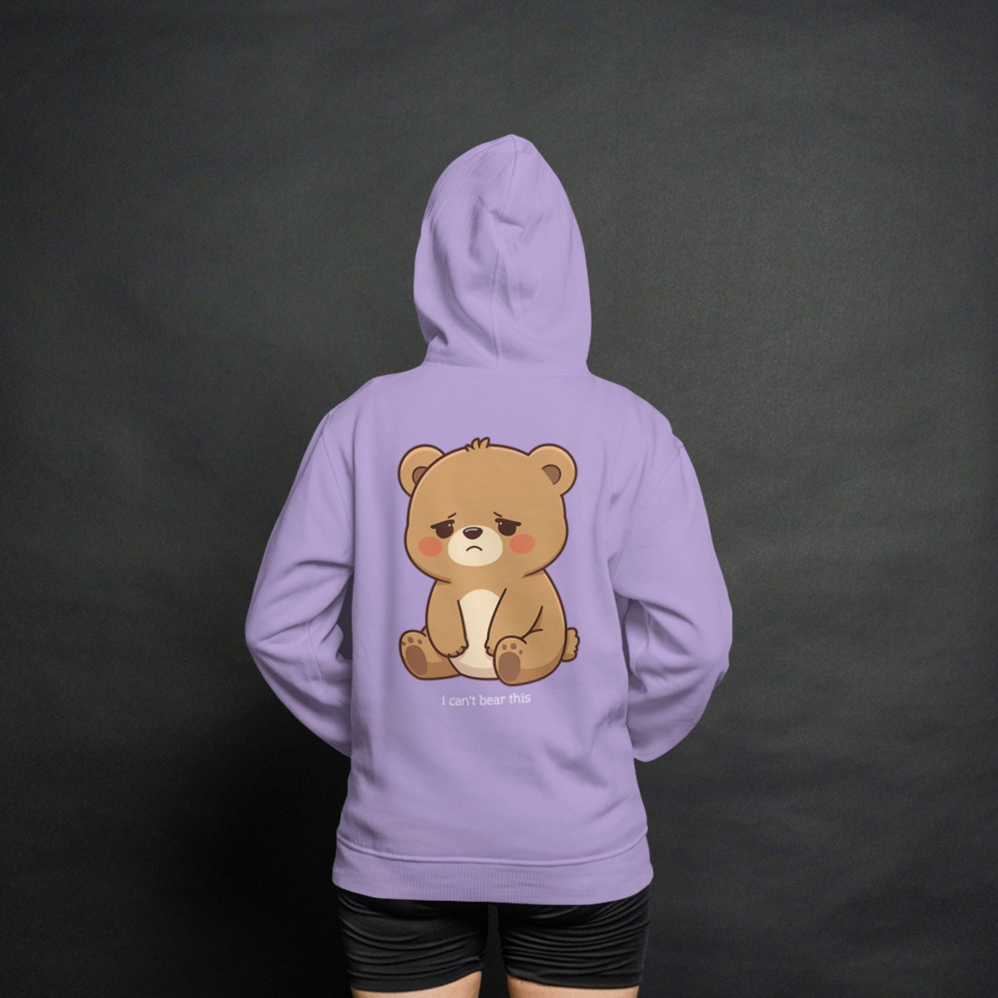 warm unisex winter hoodie with soft cozy fleece for cold weather